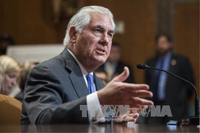 Ngoại trưởng Mỹ Rex Tillerson. Ảnh: AFP/TTXVN